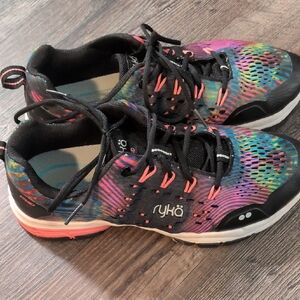 Ryka Women's Vibrant Athletic Shoes - Black and Pink